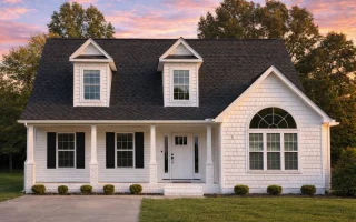Plan  8-1266 - Buckinghamshire |  Cape Cod - 3-Bed, 3.5-Bath, 2,495 SF