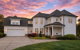 Plan  8-1566 - AquaEdge Manor | New  American - 4-Bed, 4.5-Bath, 3,931 SF
