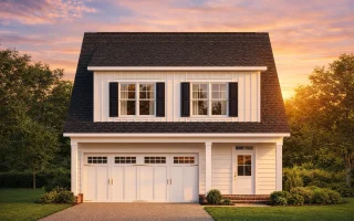 Plan  20-1286 - Wadebridge Farmhouse  | Colonial - 3-Bed, 3.5-Bath, 1,341 SF