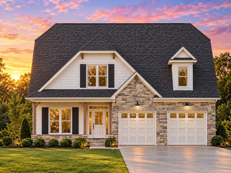 Modern Farmhouse House Plans 19 Timeless 2-Story House Plan with Vaulted Ceilings & CAD Designs