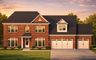 Plan  8-1523 - Torpoint Lodge |  Traditional Colonial - 4-Bed, 4-Bath, 3,361 SF