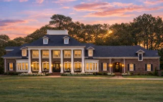 Plan  17-1721 - Oxfordshire Place |  Neo-Classical - 5-Bed, 4-Bath, 7,045 SF