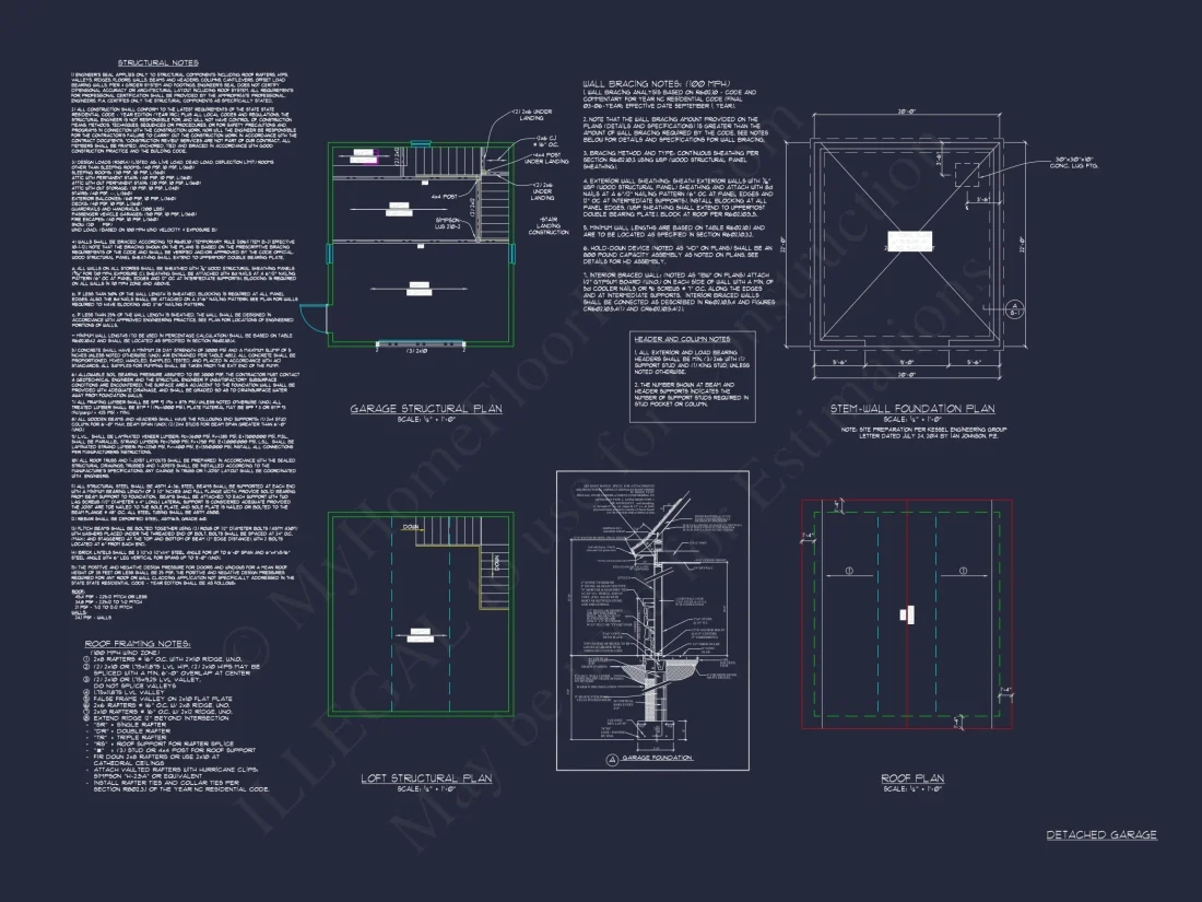 Efficient House Plan with Garage, CAD Designs & Blueprint