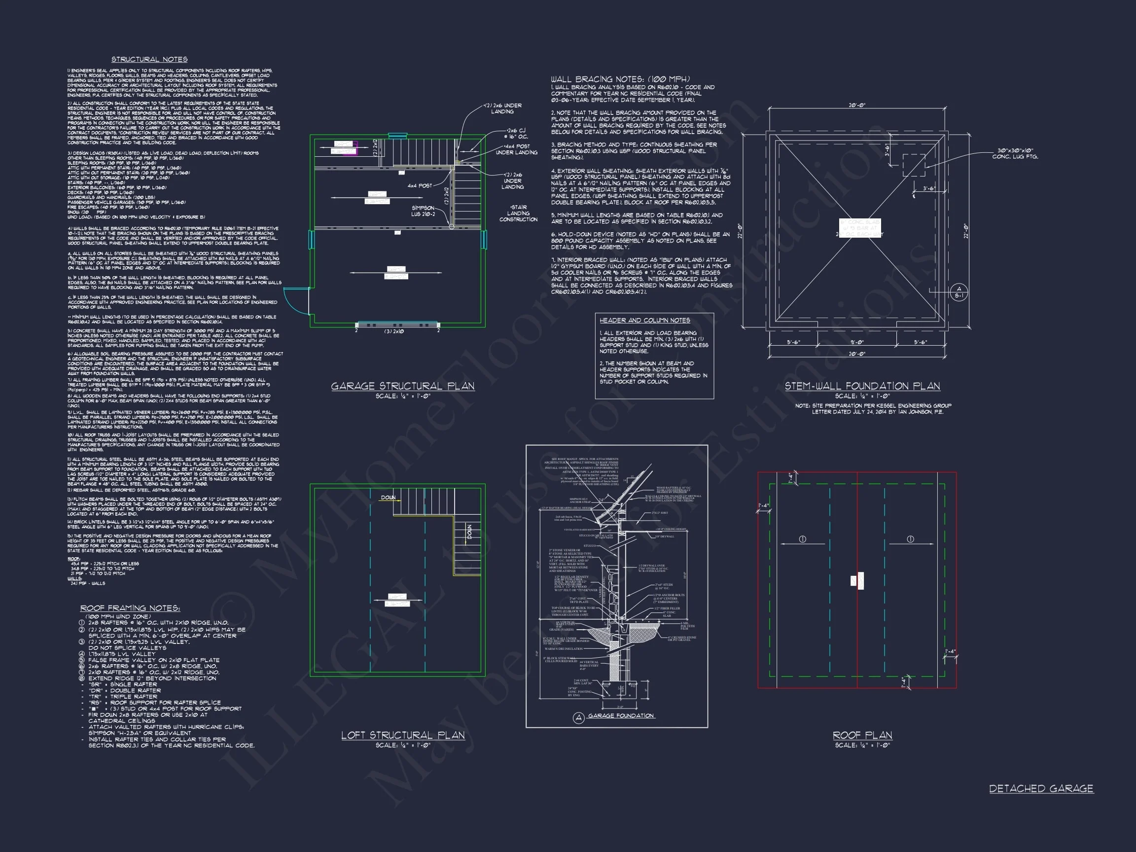 14-1752 GARAGE PLAN - Efficient House Plan with Garage, CAD Designs & Blueprint 3 Efficient House Plan with Garage, CAD Designs & Blueprint