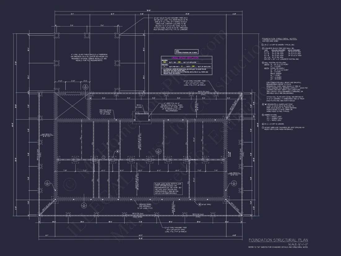 Efficient House Floor Plan 3 Bedrooms with Layout & CAD (5)