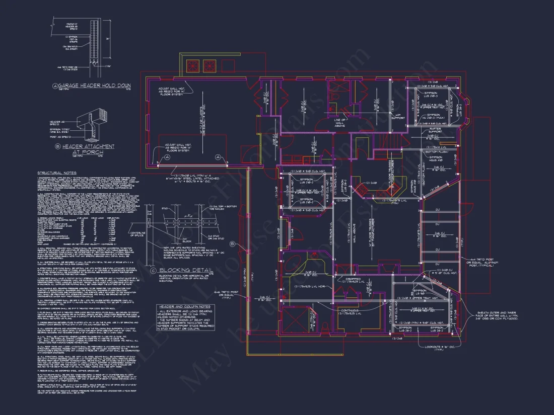 Traditional Home Plan with 1.5 Floors & 4 Bedrooms