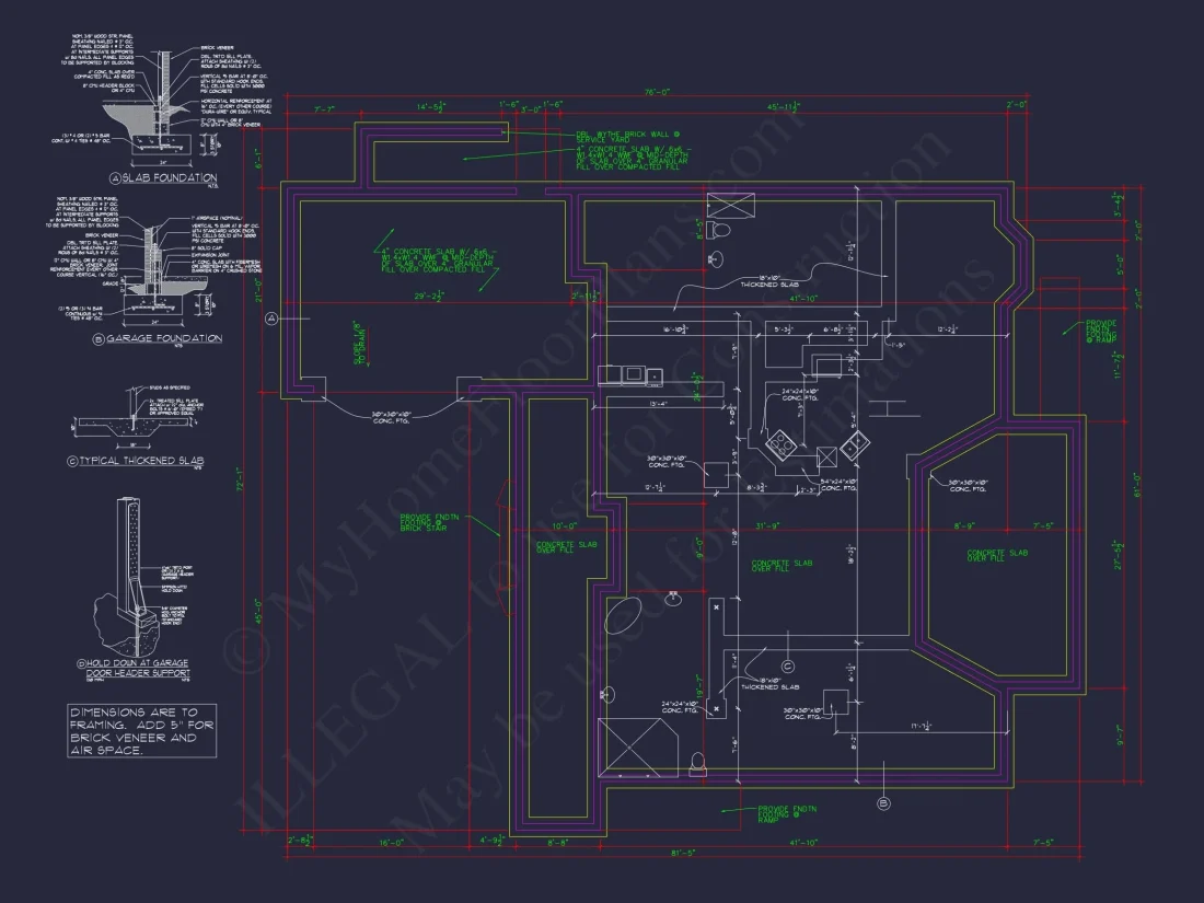 Traditional Home Plan with 1.5 Floors & 4 Bedrooms