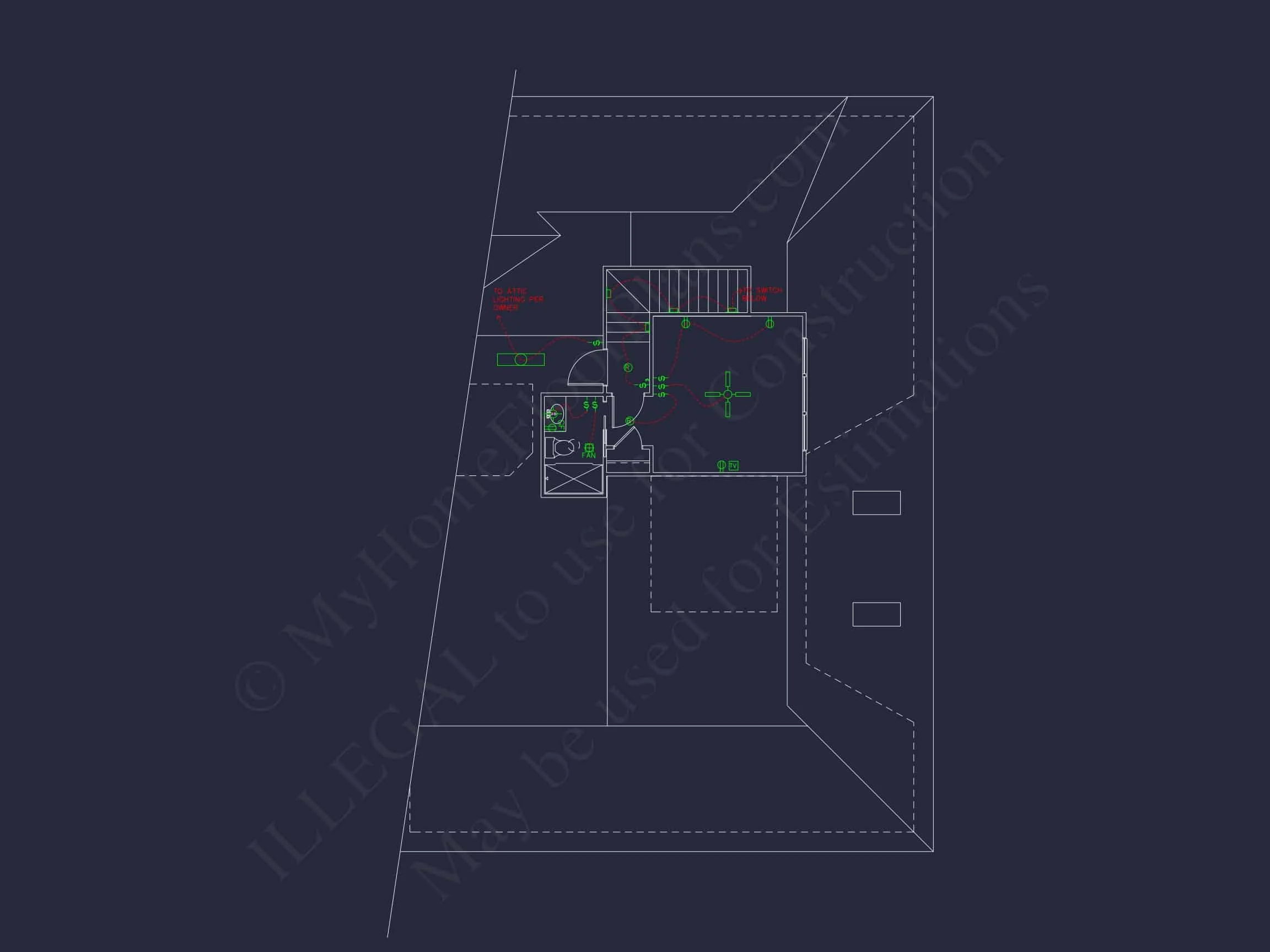 Traditional Home Plan with 1.5 Floors & 4 Bedrooms