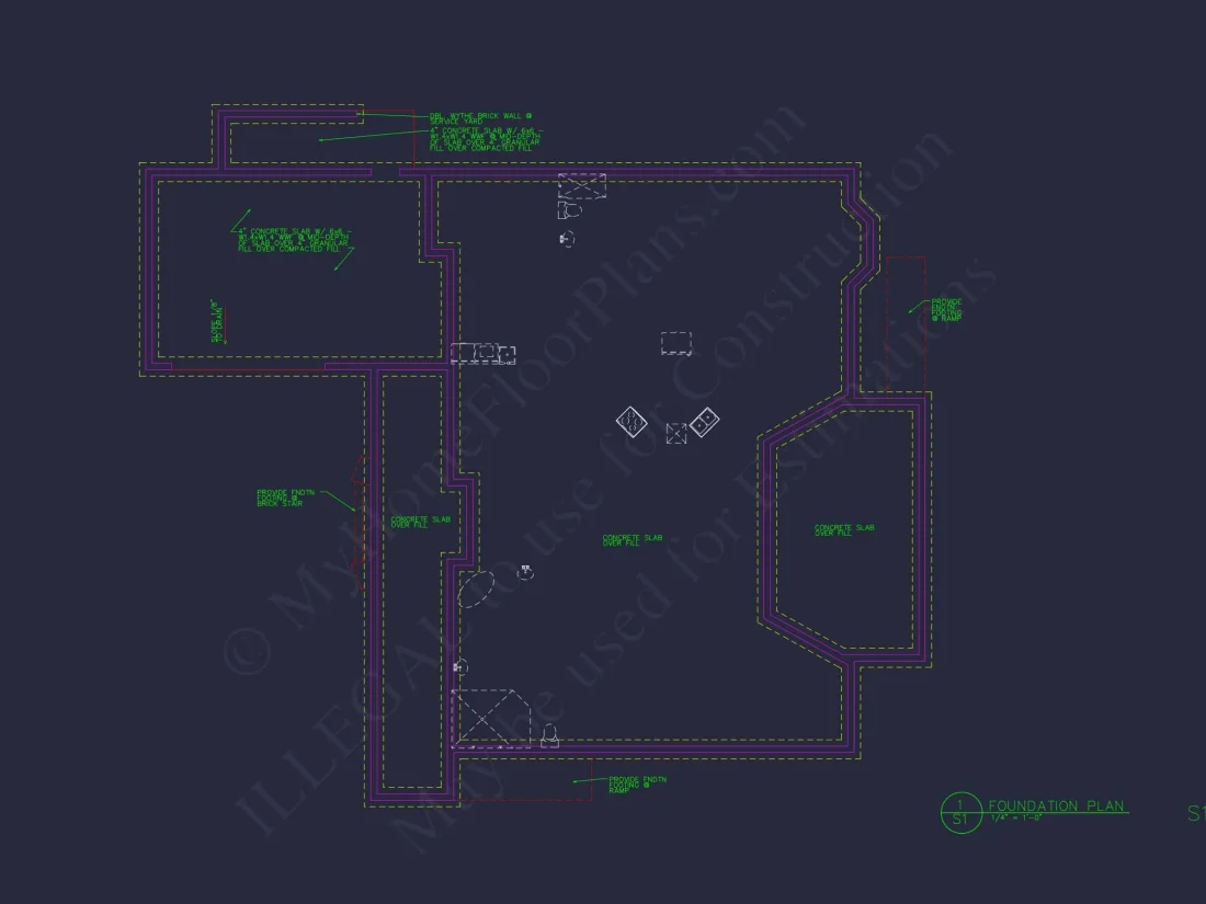Traditional Home Plan with 1.5 Floors & 4 Bedrooms