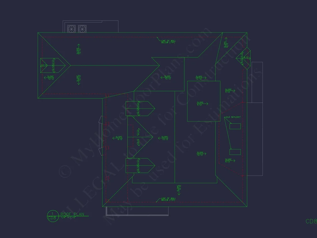 Traditional Home Plan with 1.5 Floors & 4 Bedrooms