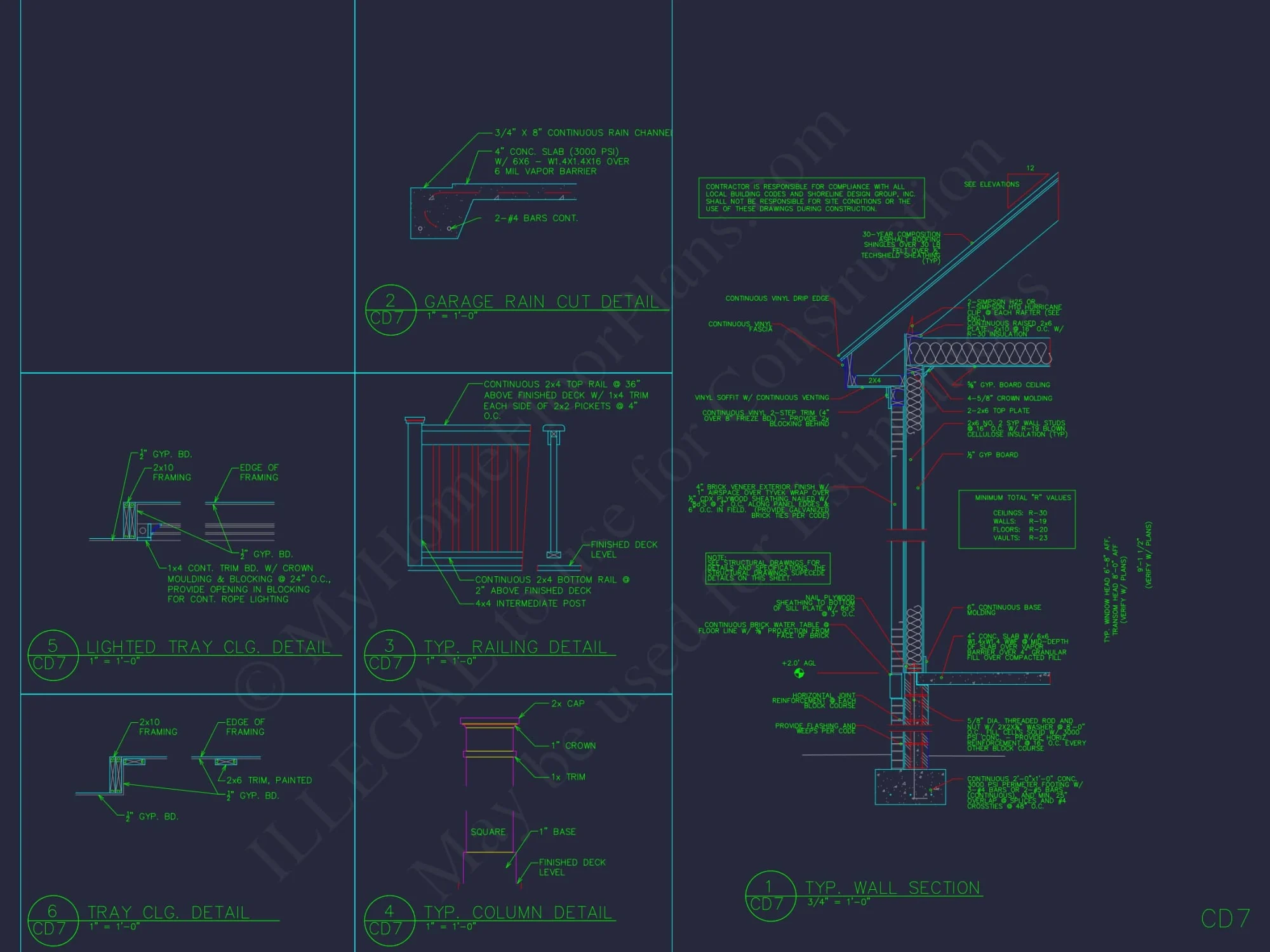 Traditional Home Plan with 1.5 Floors & 4 Bedrooms