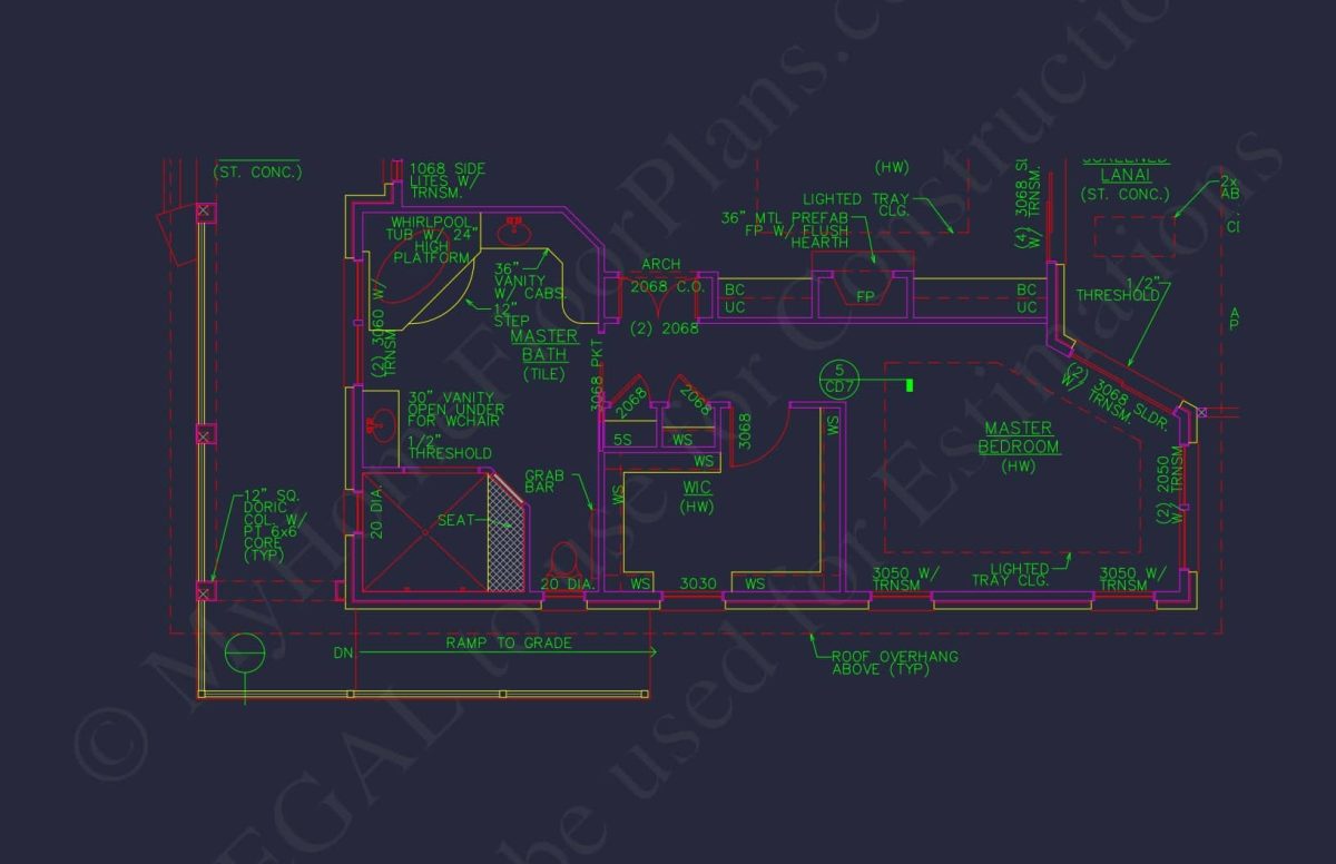 Traditional Home Plan with 1.5 Floors & 4 Bedrooms