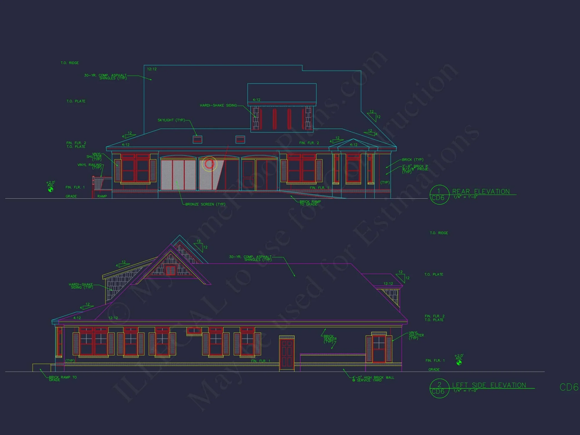 Traditional Home Plan with 1.5 Floors & 4 Bedrooms