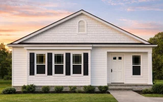 Plan  12-2924 - The Wellington |  Traditional Ranch - 3-Bed, 2-Bath, 1,066 SF