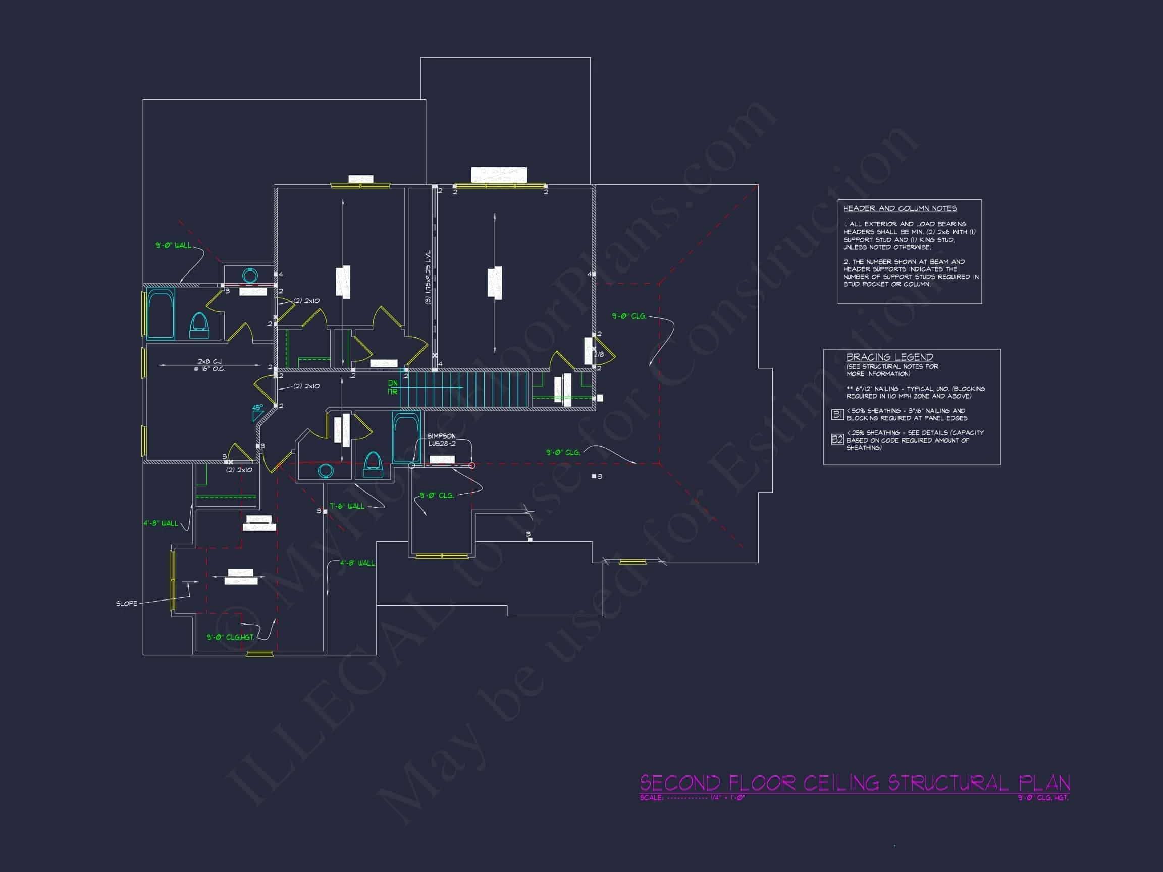 13-1214 HOUSE PLAN - Spacious House Plan with Elegant Architectural Designs 29 Spacious 2-Story House Plan with Elegant Craftsman Architecture
