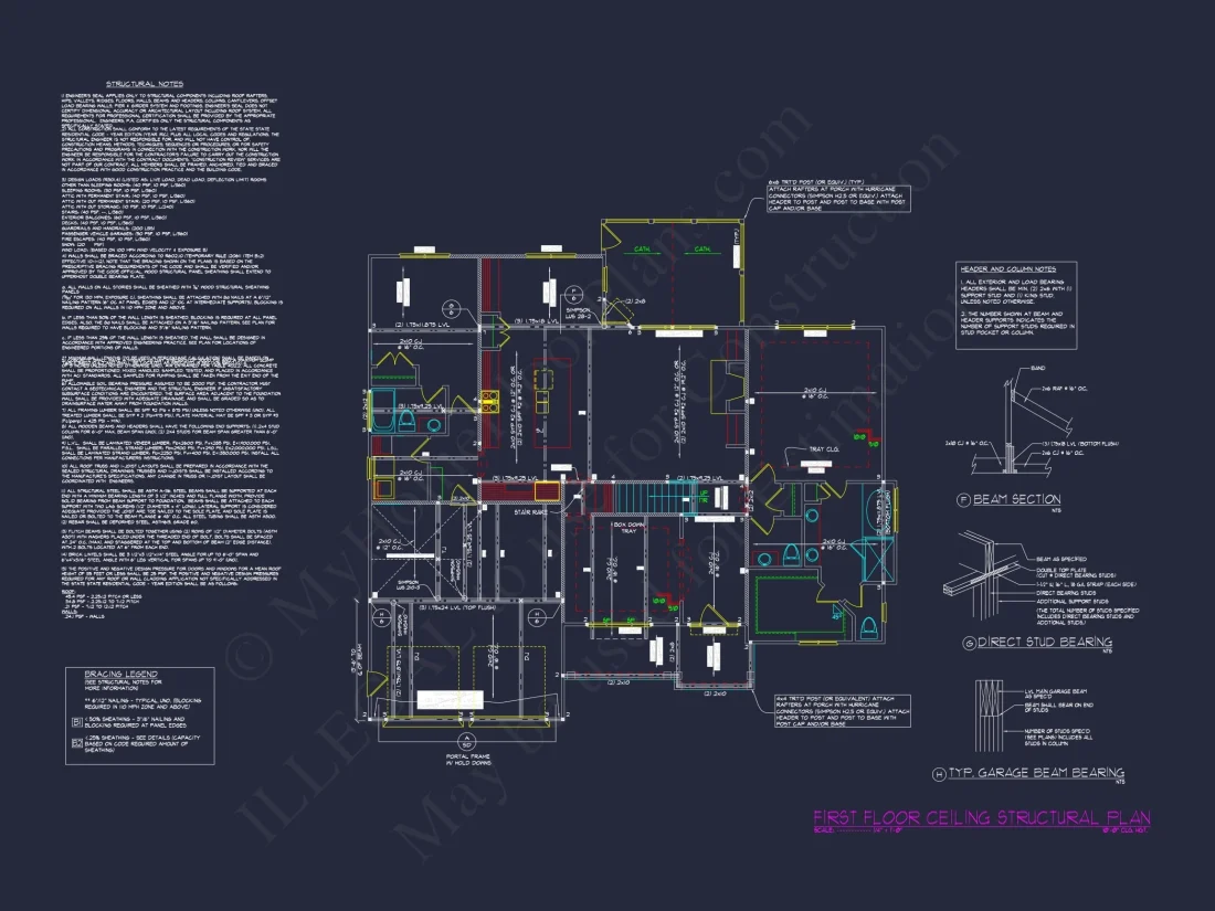 Spacious 2-Story House Plan with Elegant Craftsman Architecture