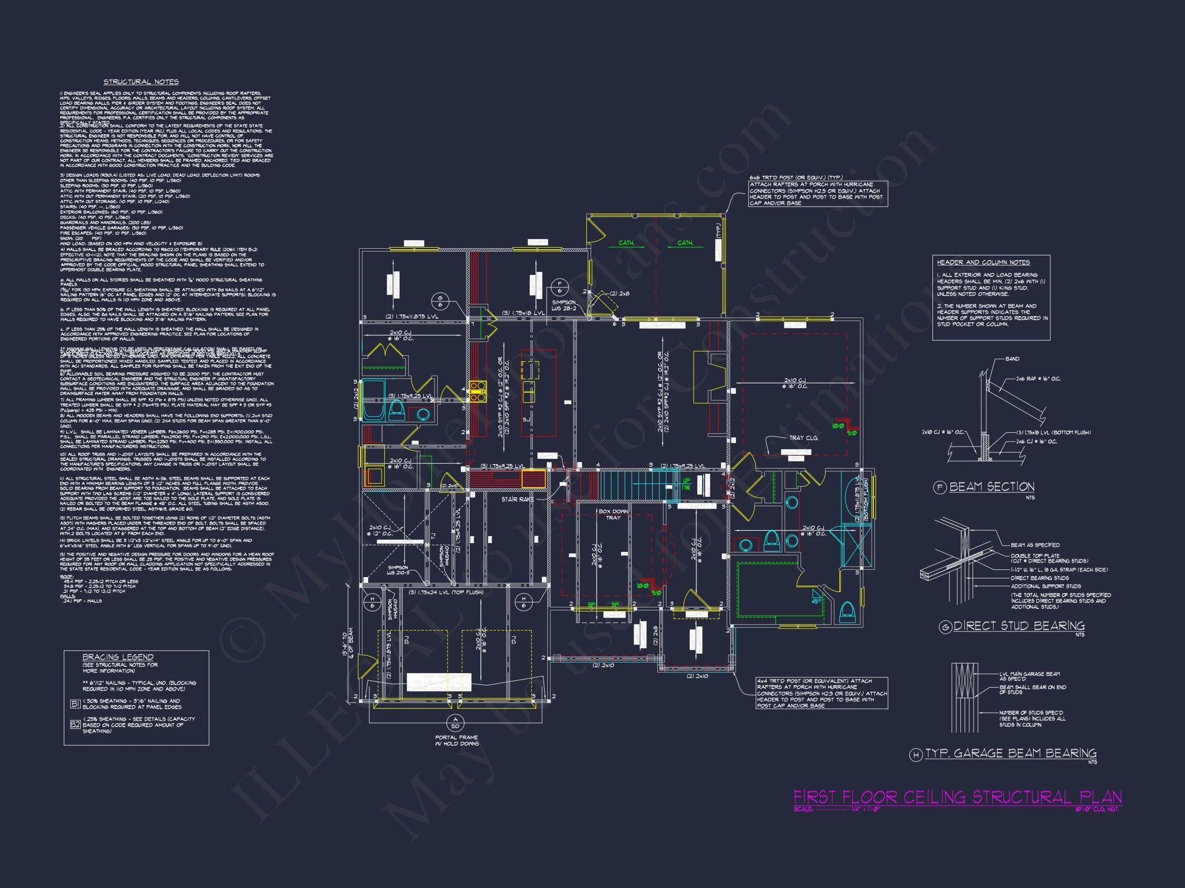 13-1214 HOUSE PLAN - Spacious House Plan with Elegant Architectural Designs 30 Spacious 2-Story House Plan with Elegant Craftsman Architecture