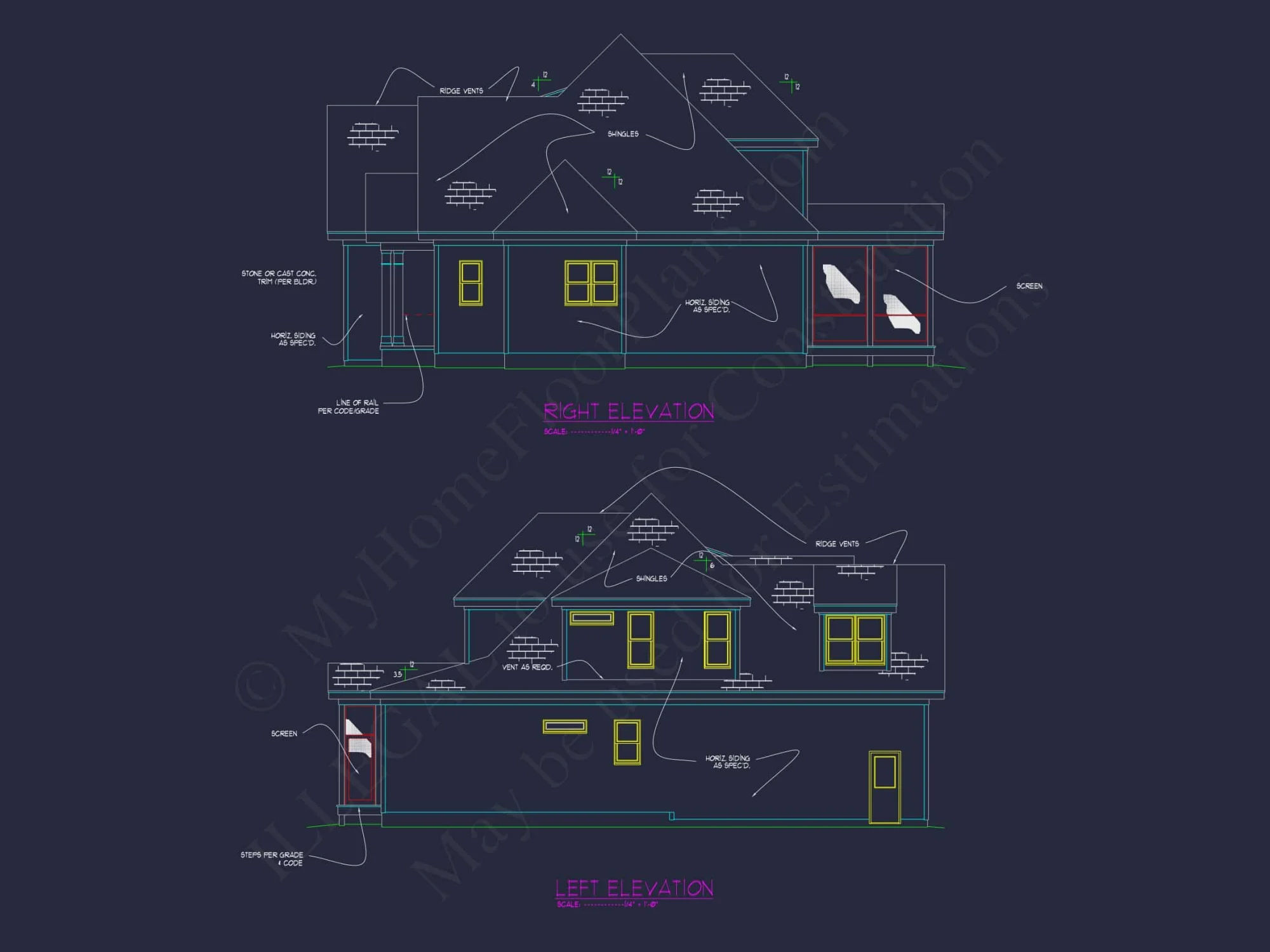 Spacious 2-Story House Plan with Elegant Craftsman Architecture