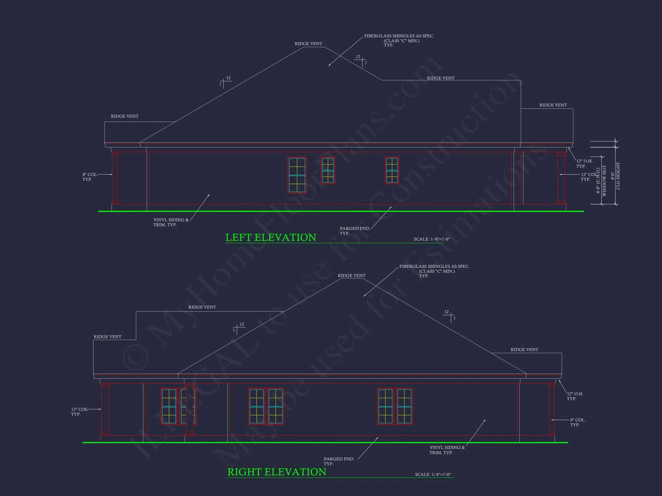 15-1784A HOUSE PLAN - Spacious Ranch House Plan with 3 Bedrooms and CAD Designs 3 Spacious Ranch Home Plan with 3 Bedrooms and CAD Designs