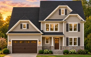 Plan  15-1047 - Blue Comet | New  American - 5-Bed, 3.5-Bath, 3,311 SF