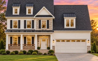 Plan  8-1470 - TranquilHomePad |  Traditional Colonial - 5-Bed, 3.5-Bath, 620 SF