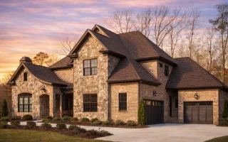Plan  16-1569 - HomeyAbode | French  Country - 4-Bed, 3.5-Bath, 4,892 SF