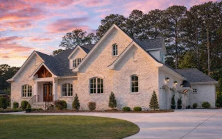 Plan  18-1447 - Omega Design |  French Country - 3-Bed, 2.5-Bath, 2,846 SF