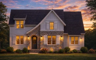 Plan  19-1449 - SafeHouseAnchor |  European Cottage - 4-Bed, 3.5-Bath, 2,797 SF