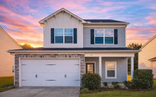 Plan  9-1289 - Manor Gallery |  Traditional Colonial - 3-Bed, 2.5-Bath, 1,620 SF