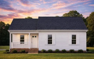 Plan  12-2923 - Manor Gardens |  Traditional - 3-Bed, 2-Bath, 1,090 SF
