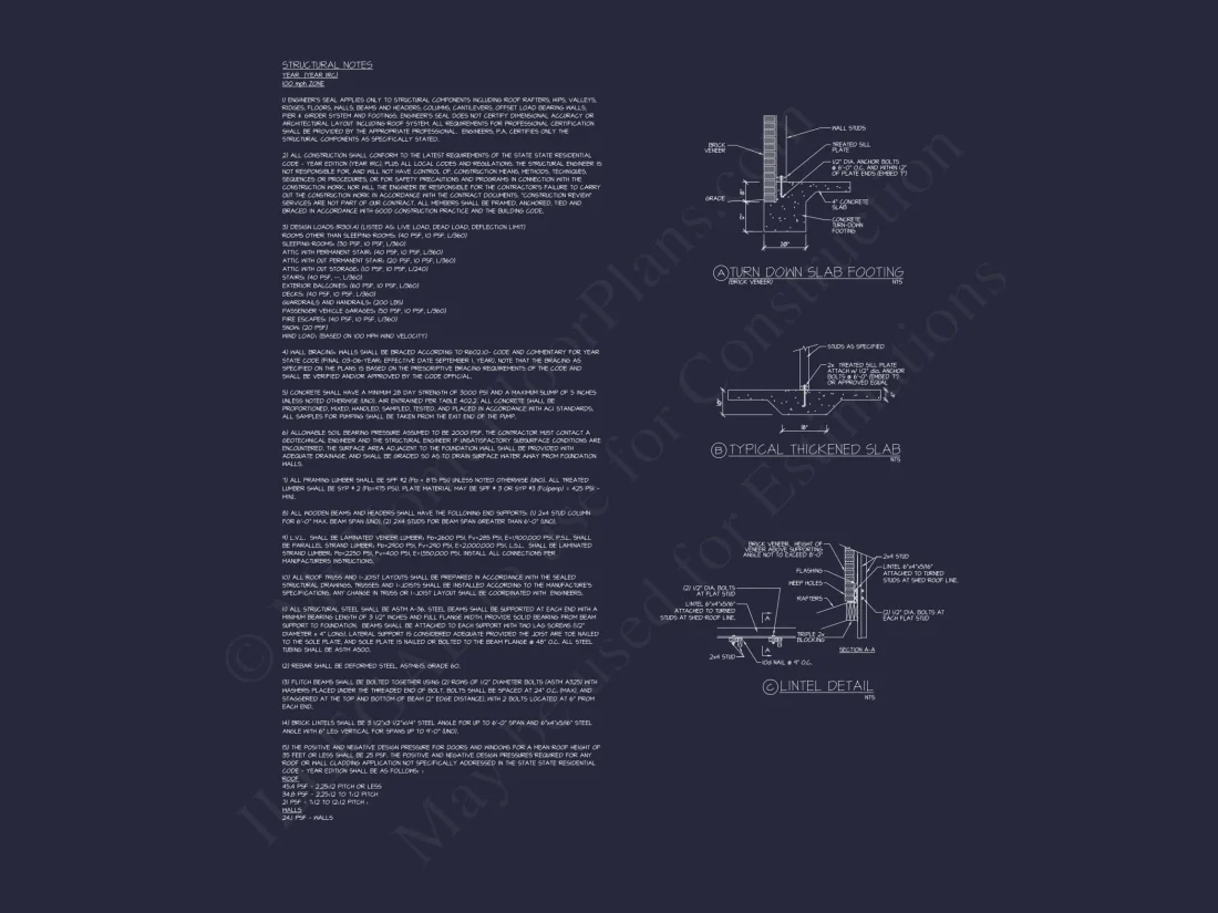 Modern Cabana Home Plan with Balcony, Study & CAD Blueprints