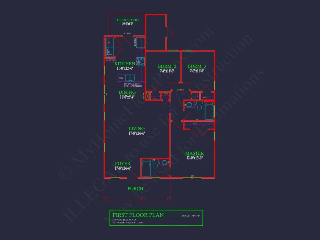 Traditional Cottage House Plan with Cozy 1-Story Layout