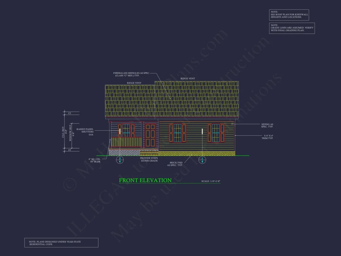 Compact 3-Bedroom House Plan with Open Floor Layout & Cozy Porch