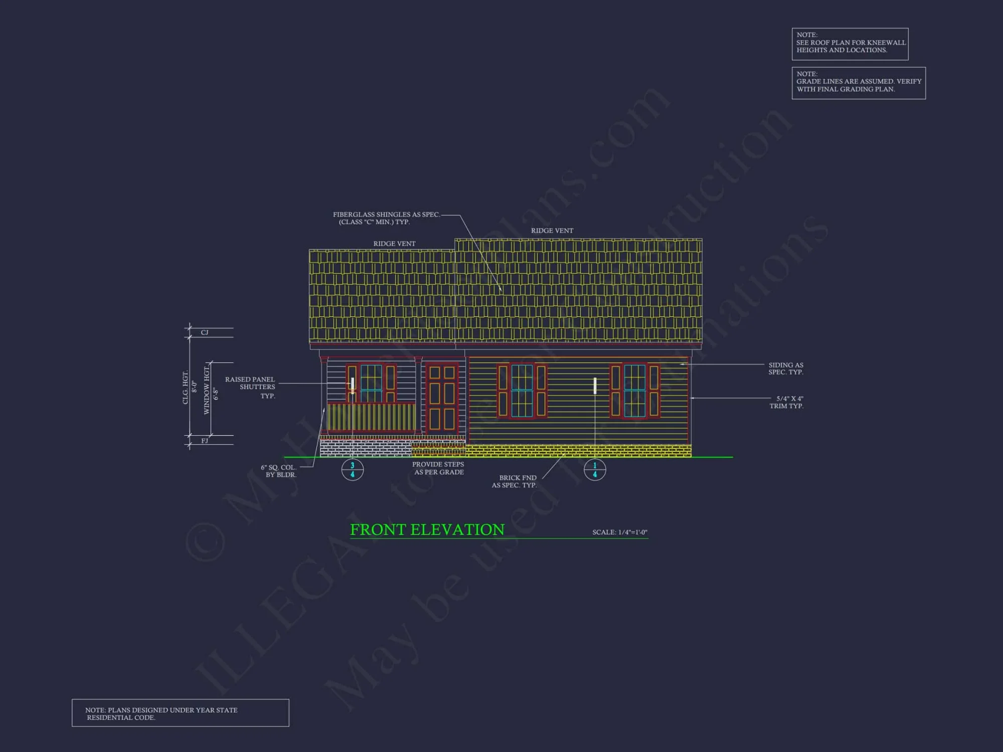 Compact 3-Bedroom House Plan with Open Floor Layout & Cozy Porch