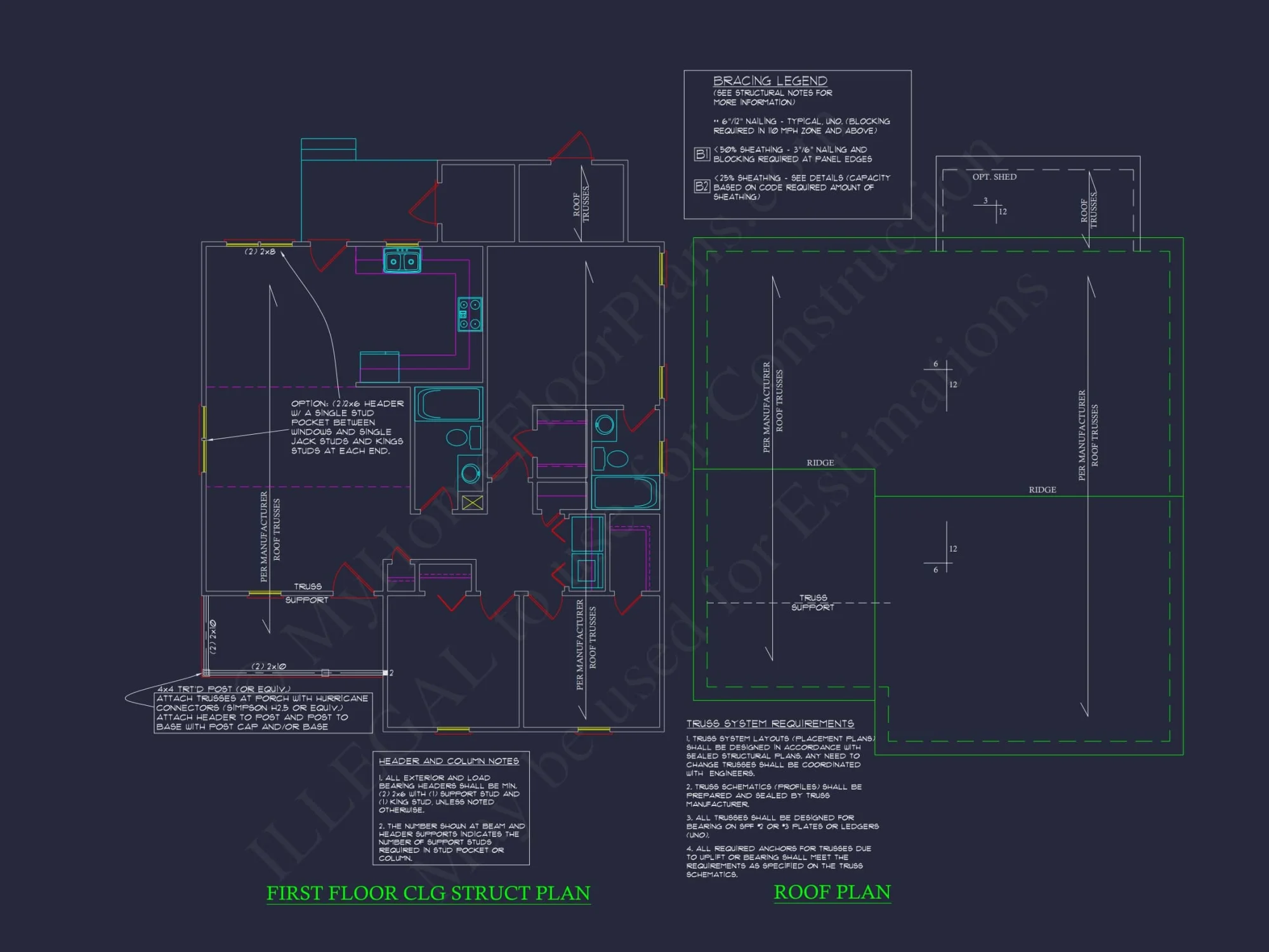 Compact 3-Bedroom House Plan with Open Floor Layout & Cozy Porch