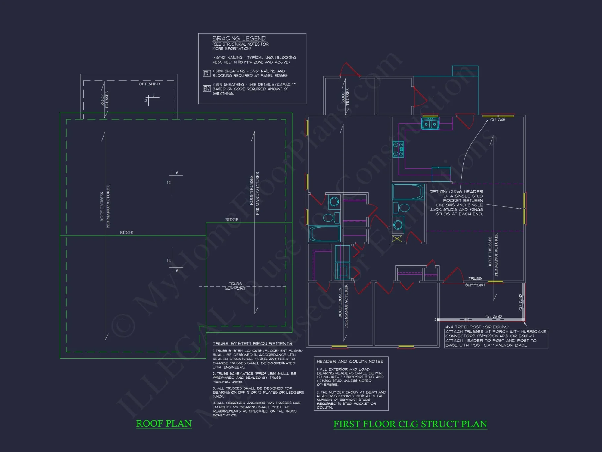 Compact 3-Bedroom House Plan with Open Floor Layout & Cozy Porch