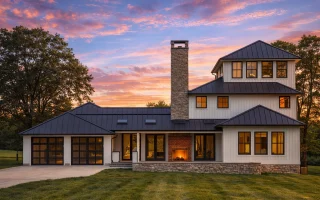 Plan  15-1761 - Homevaulted |  Coastal - 4-Bed, 3.5-Bath, 3,013 SF
