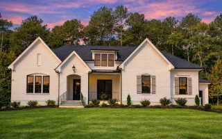 Plan  19-2468D - SecureHomely |  Modern Farmhouse - 5-Bed, 4.5-Bath, 3,666 SF