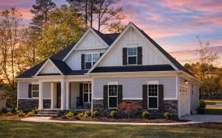 Plan  13-1339 - Canterbury Court |  Craftsman - 4-Bed, 3-Bath, 2,748 SF