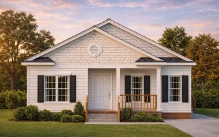 Plan  11-1193 - Luxe Estates |  Traditional Ranch - 4-Bed, 2-Bath, 1,290 SF