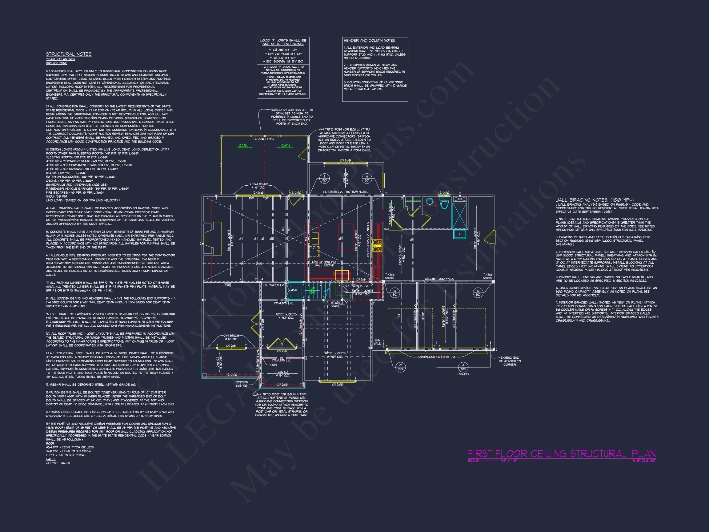 14-1972 HOUSE PLAN - Colonial House Plan with CAD Blueprint and Unique Designs 29 Colonial Home Plan with CAD Blueprint and Unique Designs