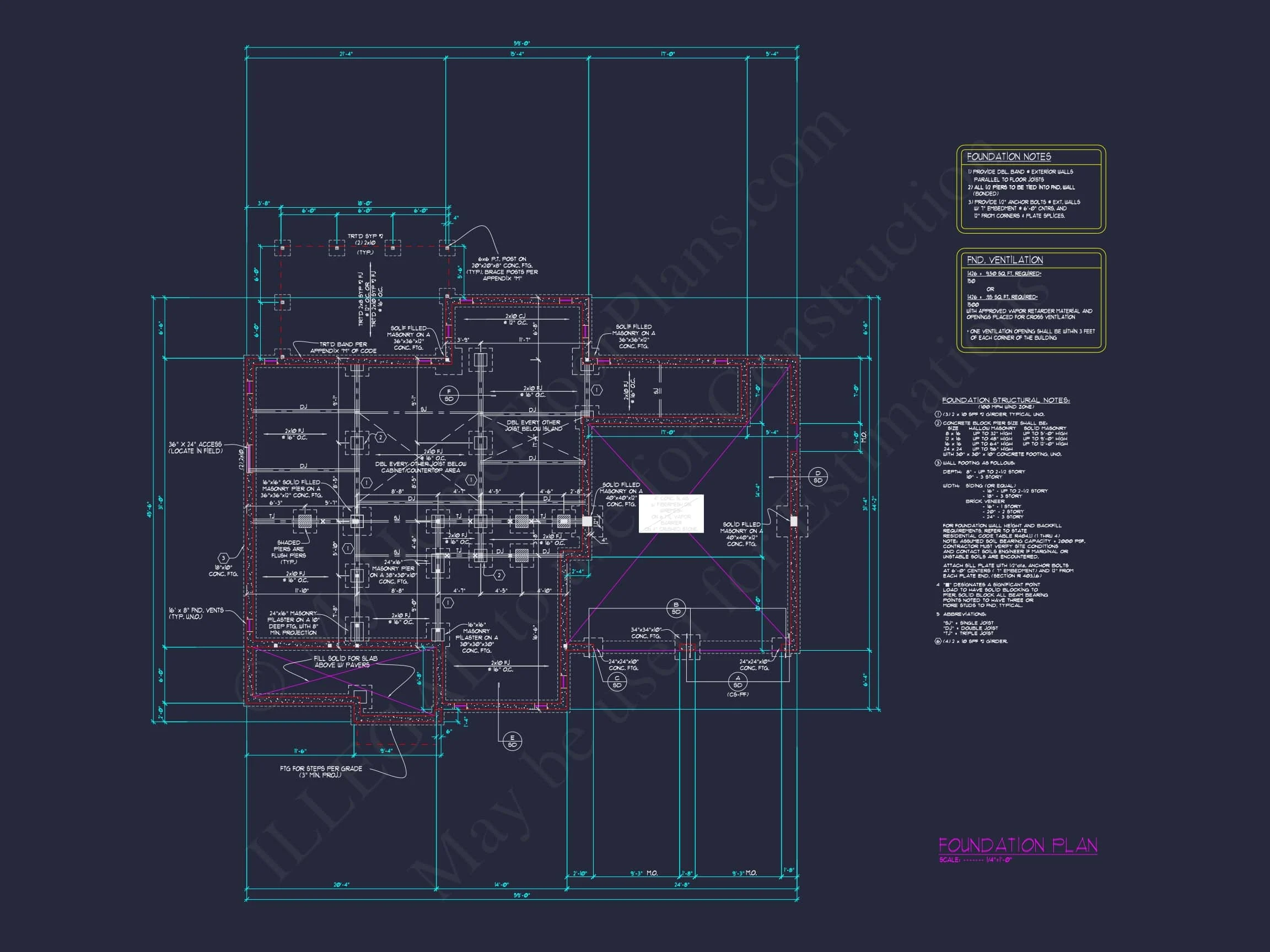 14-1972 HOUSE PLAN - Colonial House Plan with CAD Blueprint and Unique Designs 30 Colonial Home Plan with CAD Blueprint and Unique Designs