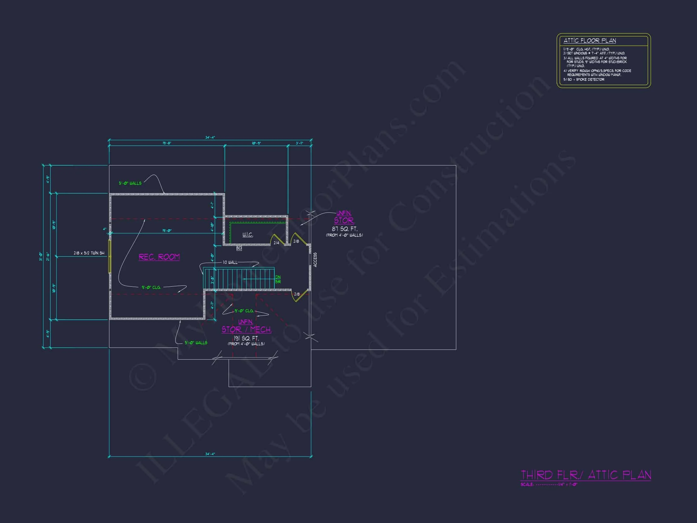 14-1972 HOUSE PLAN - Colonial House Plan with CAD Blueprint and Unique Designs 31 Colonial Home Plan with CAD Blueprint and Unique Designs