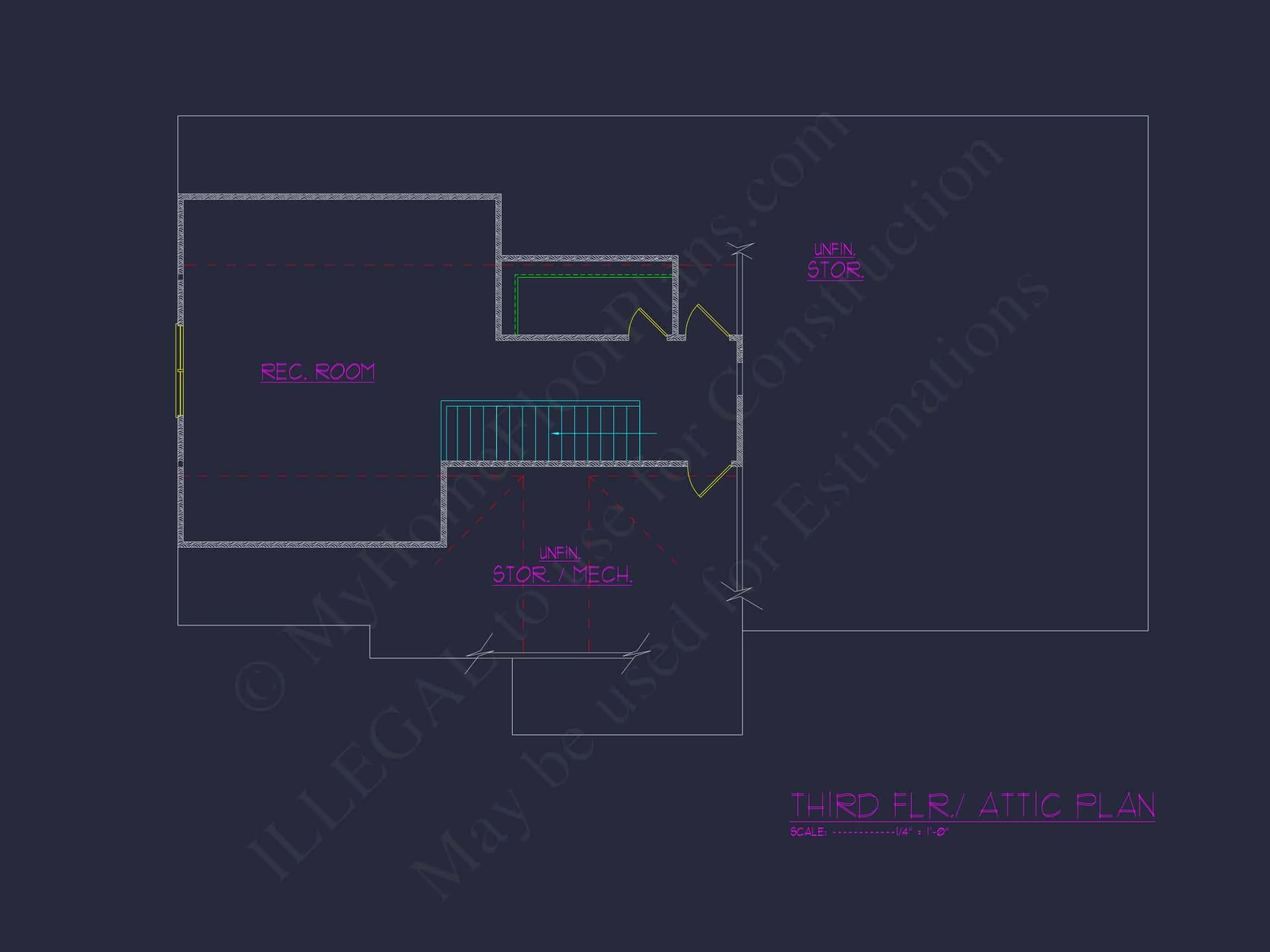 14-1972 HOUSE PLAN - Colonial House Plan with CAD Blueprint and Unique Designs 34 Colonial Home Plan with CAD Blueprint and Unique Designs