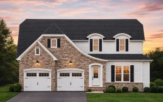 Plan  13-1483 - Majestic Manor | New  American - 4-Bed, 3.5-Bath, 2,702 SF