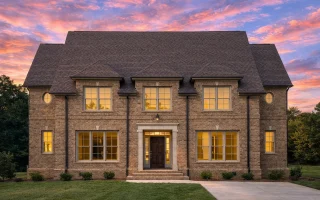 Plan  17-1595 - Manor Haven |  Traditional Colonial - 4-Bed, 5-Bath, 5,524 SF