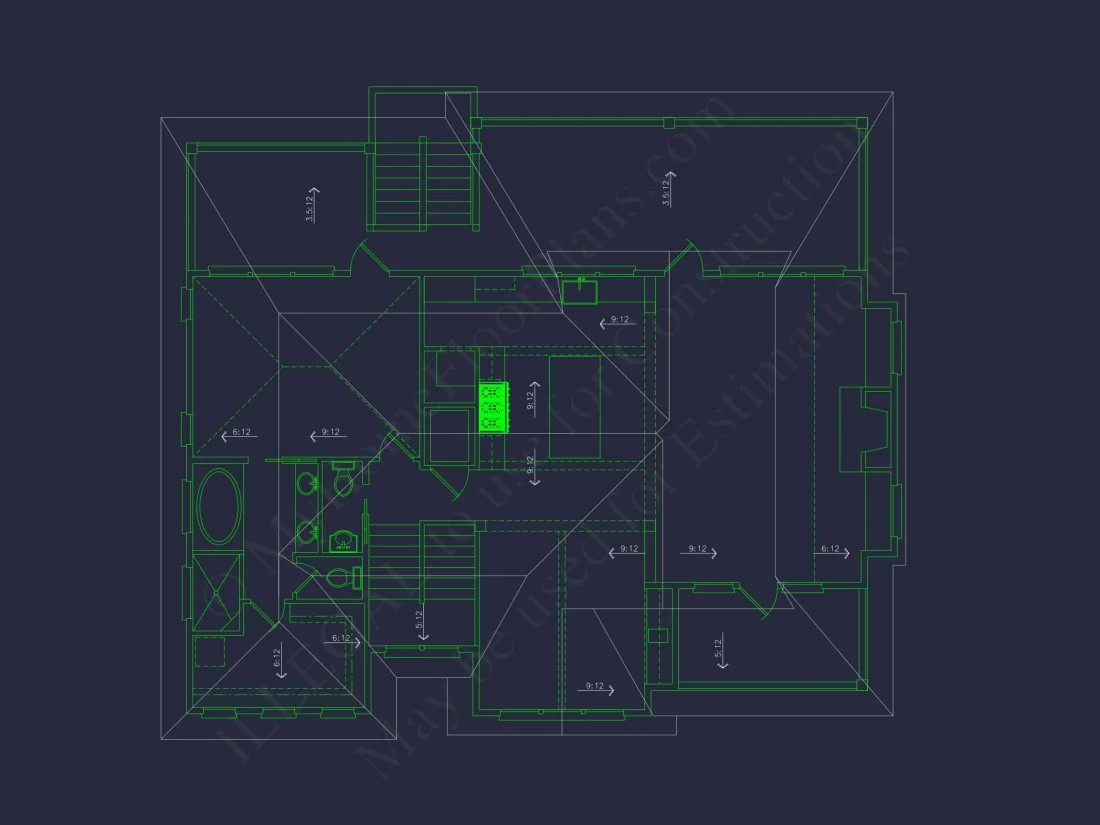 Luxurious Beach Home Blueprint with CAD Designs and Features