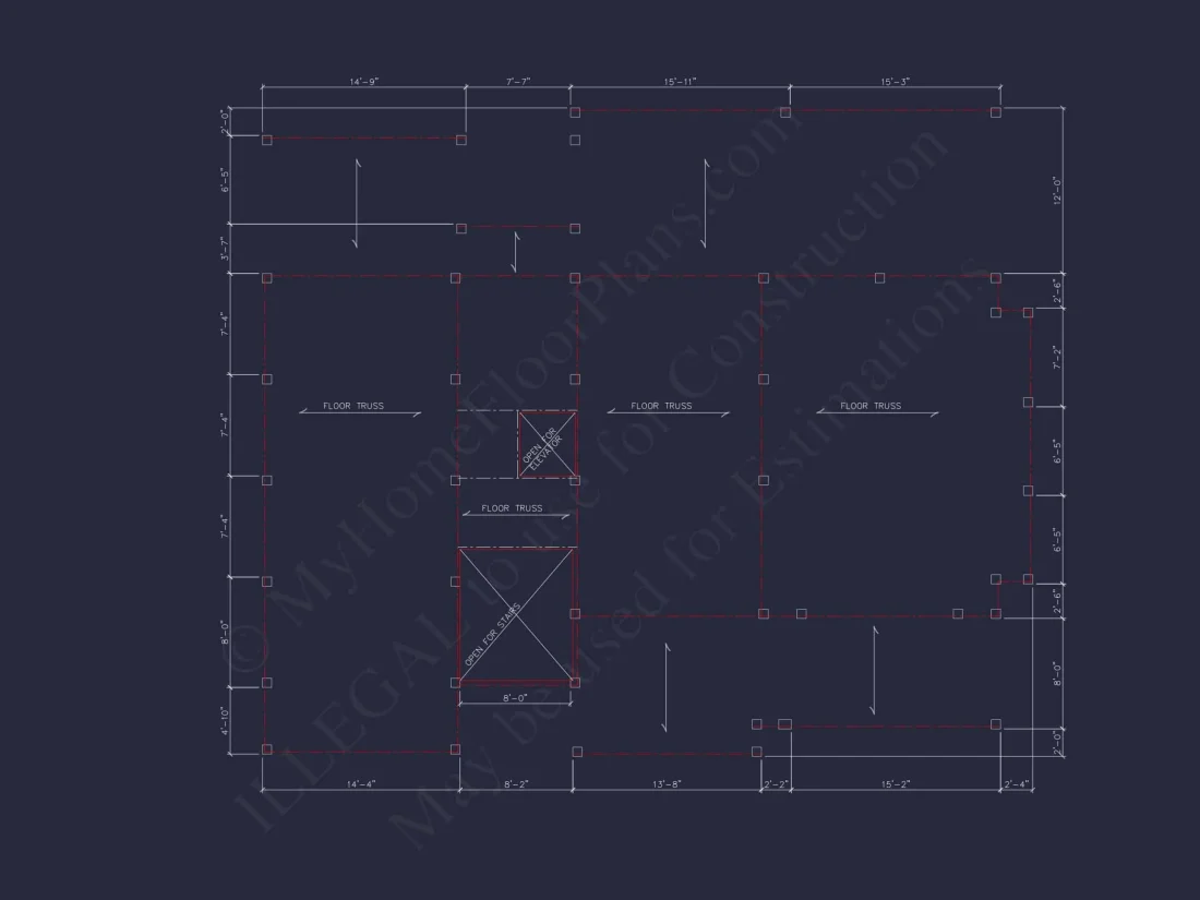 Luxurious Beach Home Blueprint with CAD Designs and Features