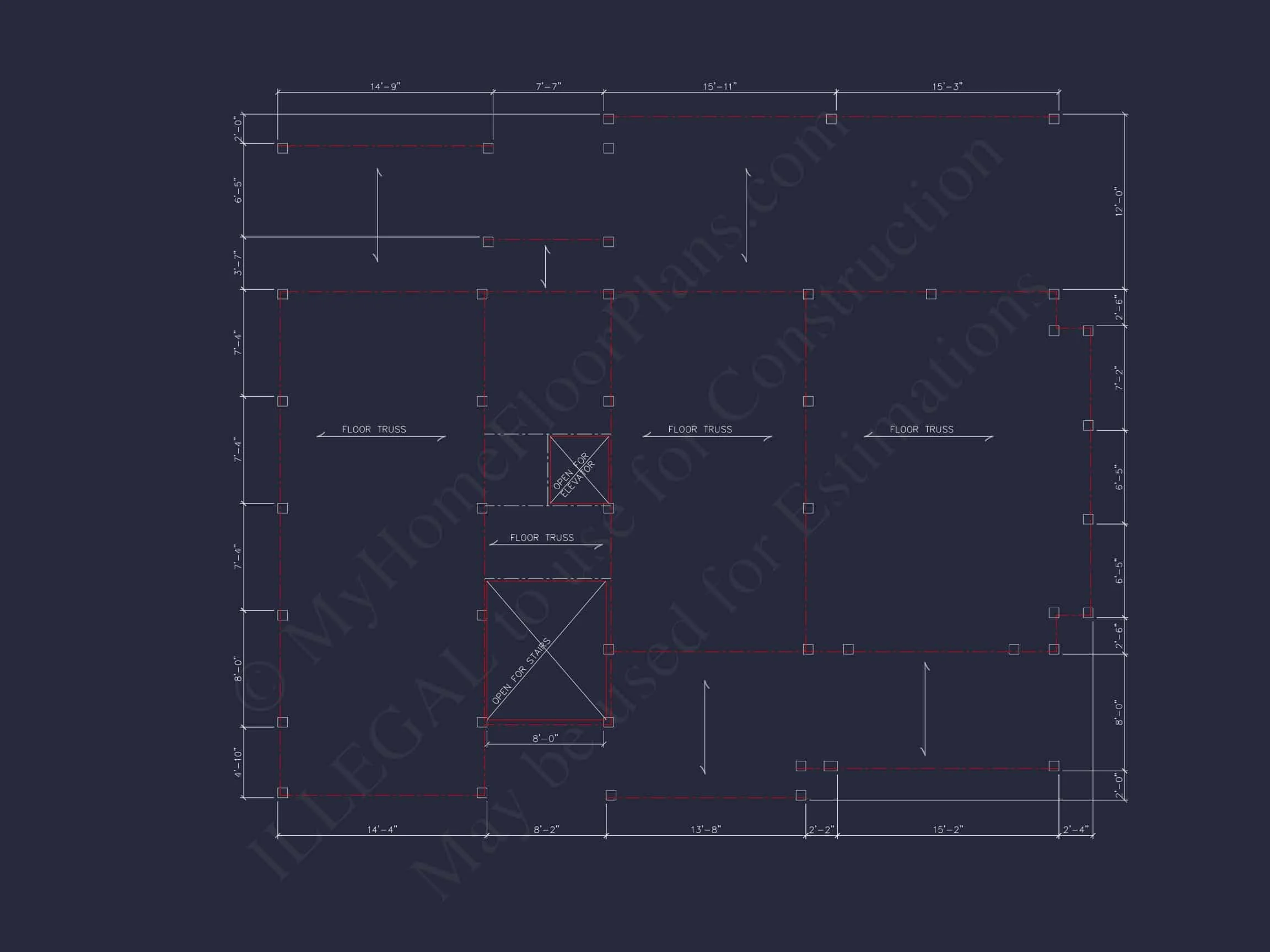 Luxurious Beach Home Blueprint with CAD Designs and Features