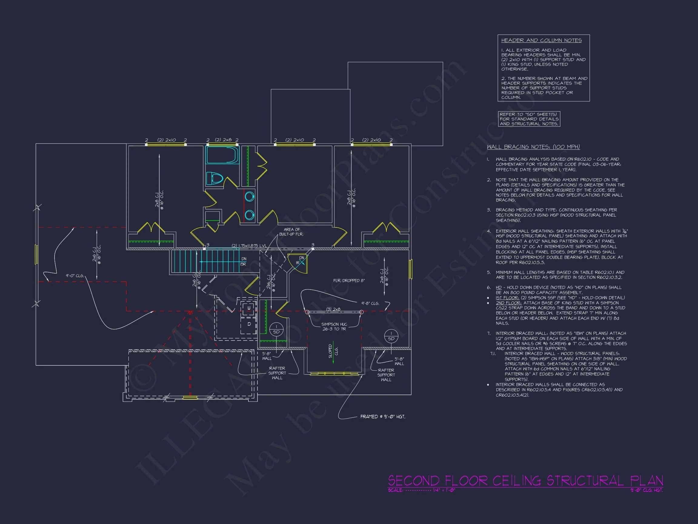 Versatile 2-Story Home Plan with Spacious Blueprint Designs